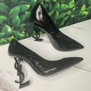 YVES SAINT LAURENT SHOES 100% AUTHENTIC YSL SHOES YSL OPYUM HEELS